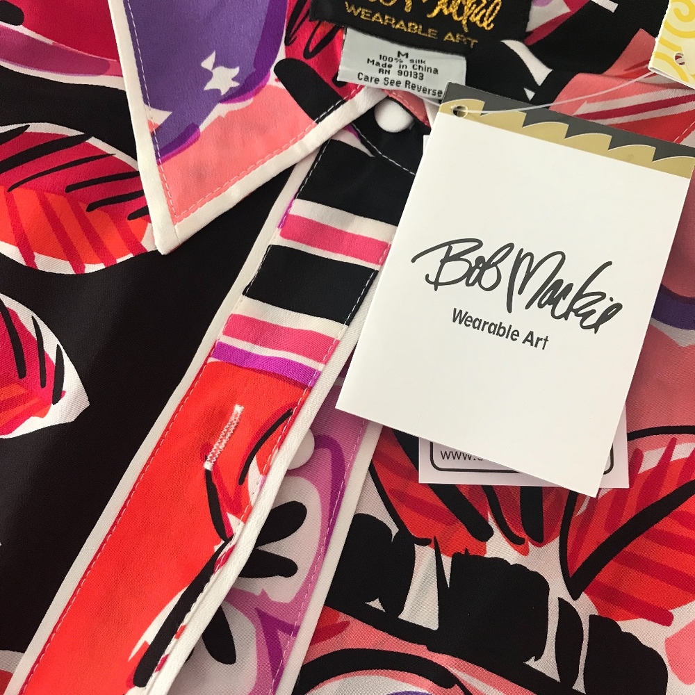 Blouse, short-sleeved